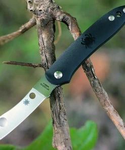 Spyderco Knives Spyderco Roadie Slipjoint - Black FRN (2.09" N690co) C189PBK