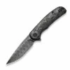 CIVIVI Knives CIVIVI NOx - Contoured Marble CF / Gray Steel (3" Blk Hand Rubbed Damascus) C2110DS-1
