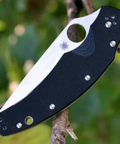 Spyderco Knives Spyderco Opus G-10 Black C218GP, 3.75 in CPM S30V Plain Blade -Buck Knives Sales c218gp.2 52480.1566585913