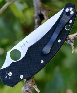 Spyderco Knives Spyderco Opus G-10 Black C218GP, 3.75 in CPM S30V Plain Blade -Buck Knives Sales c218gp.3 85683.1566585912