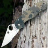 Spyderco Knives Spyderco Para Military 3 G-10 Digital Camouflage C223GPCMO, 2.95" CPM S45V Plain Blade