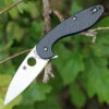 Spyderco Knives Spyderco Paul Alexander Sliverax Carbon Fiber/G-10 C228CFP, 3.48" CPM S30V Plain Blade