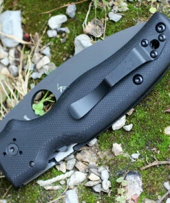 Spyderco Knives Spyderco C229GSBK Shaman, 3.58" CPM S30V Serrated Black Blade, Black G-10 Handle -Buck Knives Sales c229gsbk.1 67443.1566585929