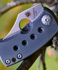 Spyderco Knives Spyderco MCBEE C236TIP, 1.52" CTS-XHP Steel Plain Blade, Titanium Handle -Buck Knives Sales c236tip.1 64615.1566586081