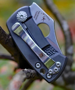 Spyderco Knives Spyderco MCBEE C236TIP, 1.52" CTS-XHP Steel Plain Blade, Titanium Handle -Buck Knives Sales c236tip.2 85923.1566586082