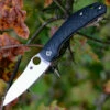 Spyderco Knives Spyderco Kapara C241CFP, 3.58" CPM S30V Plain Blade, Carbon Fiber Handle