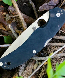 Spyderco Knives Spyderco Native Chief C244GP, 4.08" Cpm S30V Plain Blade, Black G-10 Handle -Buck Knives Sales c244gp.4 38976.1566586328