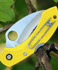 Spyderco Knives Spyderco Dragonfly2 Hawkbill Salt C28SYL2HB, 2.3 in. H-1 Serrated Blade, Yellow FRN Handle 6 Spyderco Knives Spyderco Dragonfly2 Hawkbill Salt C28SYL2HB, 2.3 in. H-1 Serrated Blade, Yellow FRN Handle -Buck Knives Sales c28syl2hb.1.2 64723.1566585950