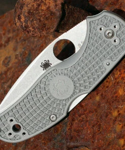 Spyderco Knives Spyderco C41PGY5 Native 5, 3" Maxamet Blade, Grey FRN Handle -Buck Knives Sales c41pgy5.2 67089.1566585930