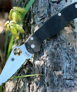 Spyderco Knives Spyderco C81GS2 Para Military 2, CPM S30V Serrated Blade, G-10 Handles