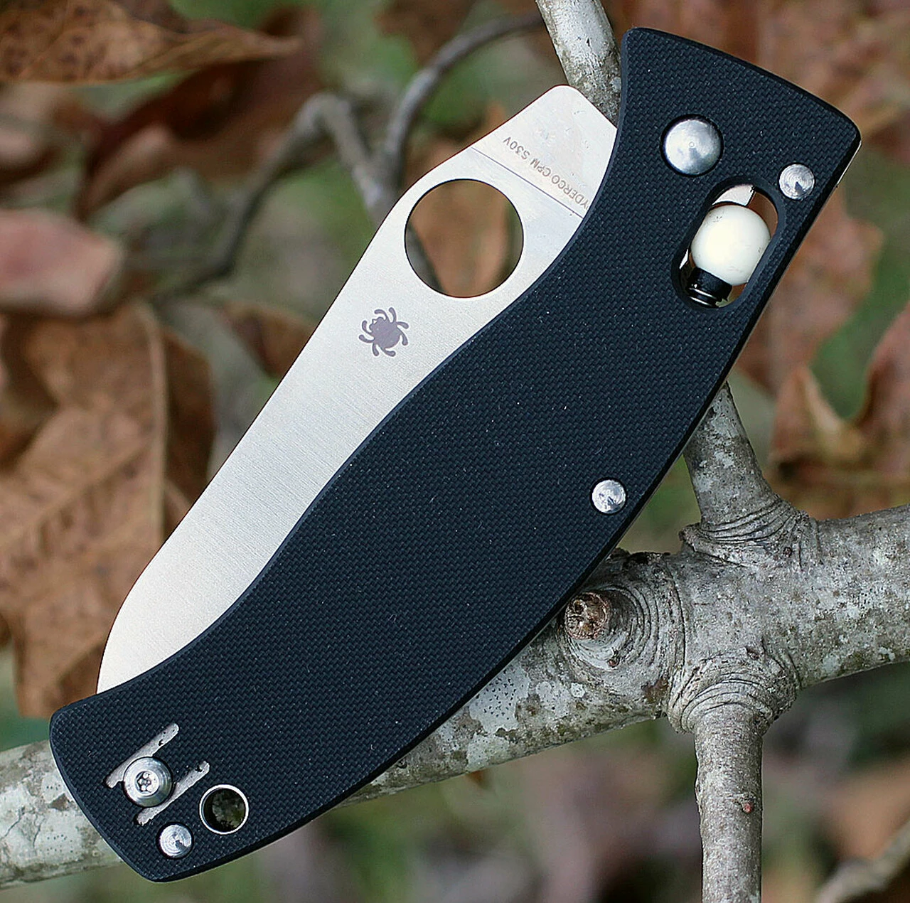 Spyderco Knives Spyderco C82GP3 D’Allara 3, 3.30 in CPM S30V plain Blade, G-10 Handle 3 Spyderco Knives Spyderco C82GP3 D’Allara 3, 3.30 in CPM S30V plain Blade, G-10 Handle - Image 3