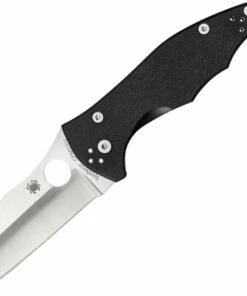 Spyderco Knives Spyderco C85GP2 Yojimbo 2, 3.11" CPM-S30V, Black G-10 Handle