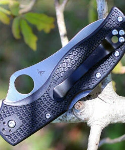 Spyderco Knives Spyderco C90PBK2 Stretch 2 Lightweight, 3.45" VG-10 Plain Blade, FRN Handles -Buck Knives Sales c90pbk2.2 88624.1566585920