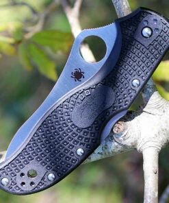 Spyderco Knives Spyderco C90PBK2 Stretch 2 Lightweight, 3.45" VG-10 Plain Blade, FRN Handles -Buck Knives Sales c90pbk2.3 34643.1566585920