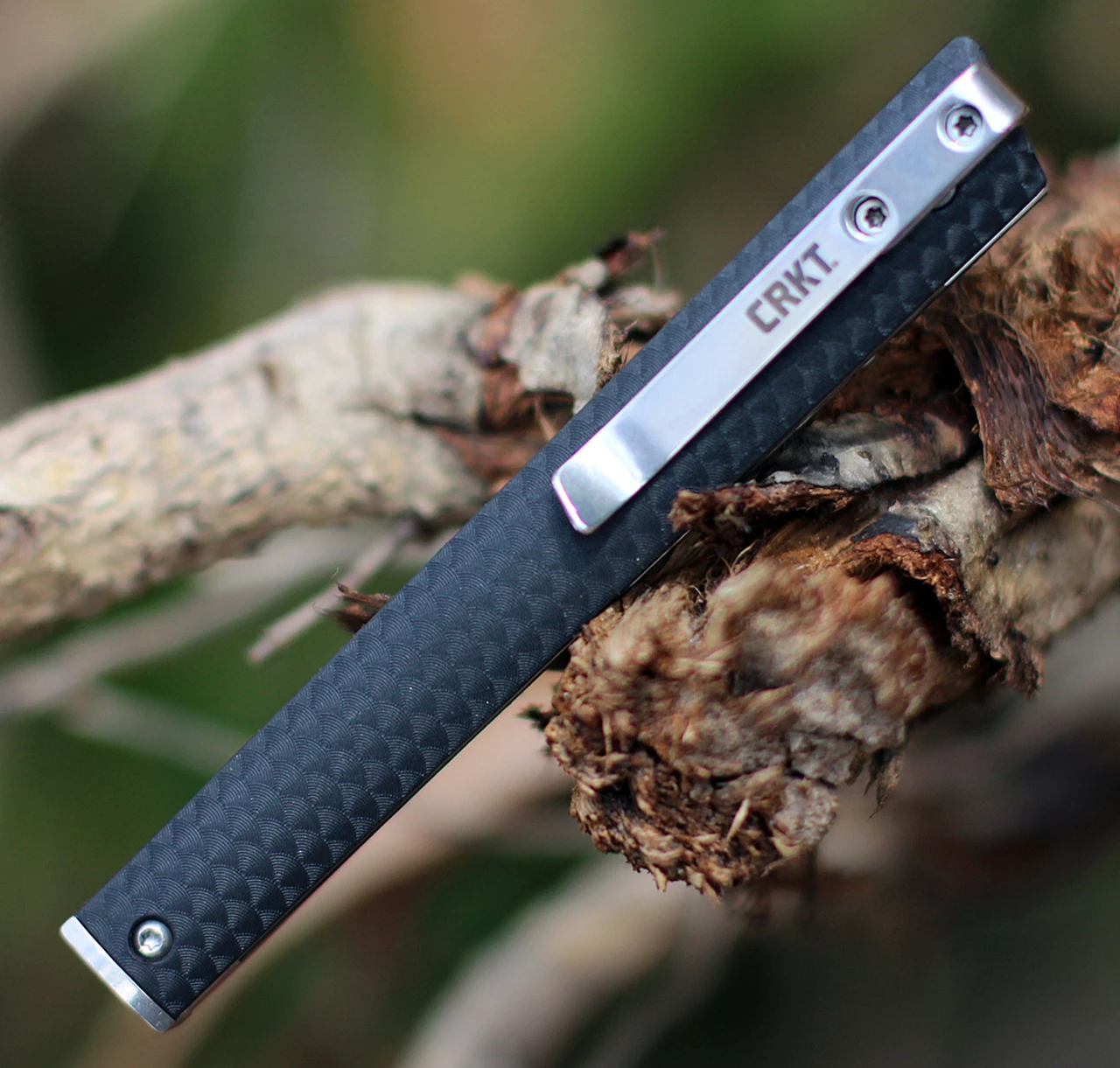 CRKT CEO Liner Lock Knife Black GRN (3" Satin) 7096 4 CRKT CEO Liner Lock Knife Black GRN (3" Satin) 7096 - Image 4