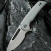 CIVIVI Knives CIVIVI Odium C2010A, 2.65" D2 Stonewashed Drop Point Plain Blade, Gray G-10 Handles