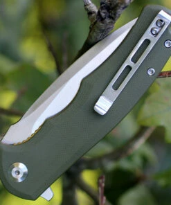 CIVIVI Knives CIVIVI Praxis C803A, 3.75" 9Cr18MoV Satin Drop Point Blade, OD Green G-10 Handles -Buck Knives Sales civc803a.2 36516.1621951432