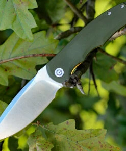 CIVIVI Knives CIVIVI Praxis C803A, 3.75" 9Cr18MoV Satin Drop Point Blade, OD Green G-10 Handles