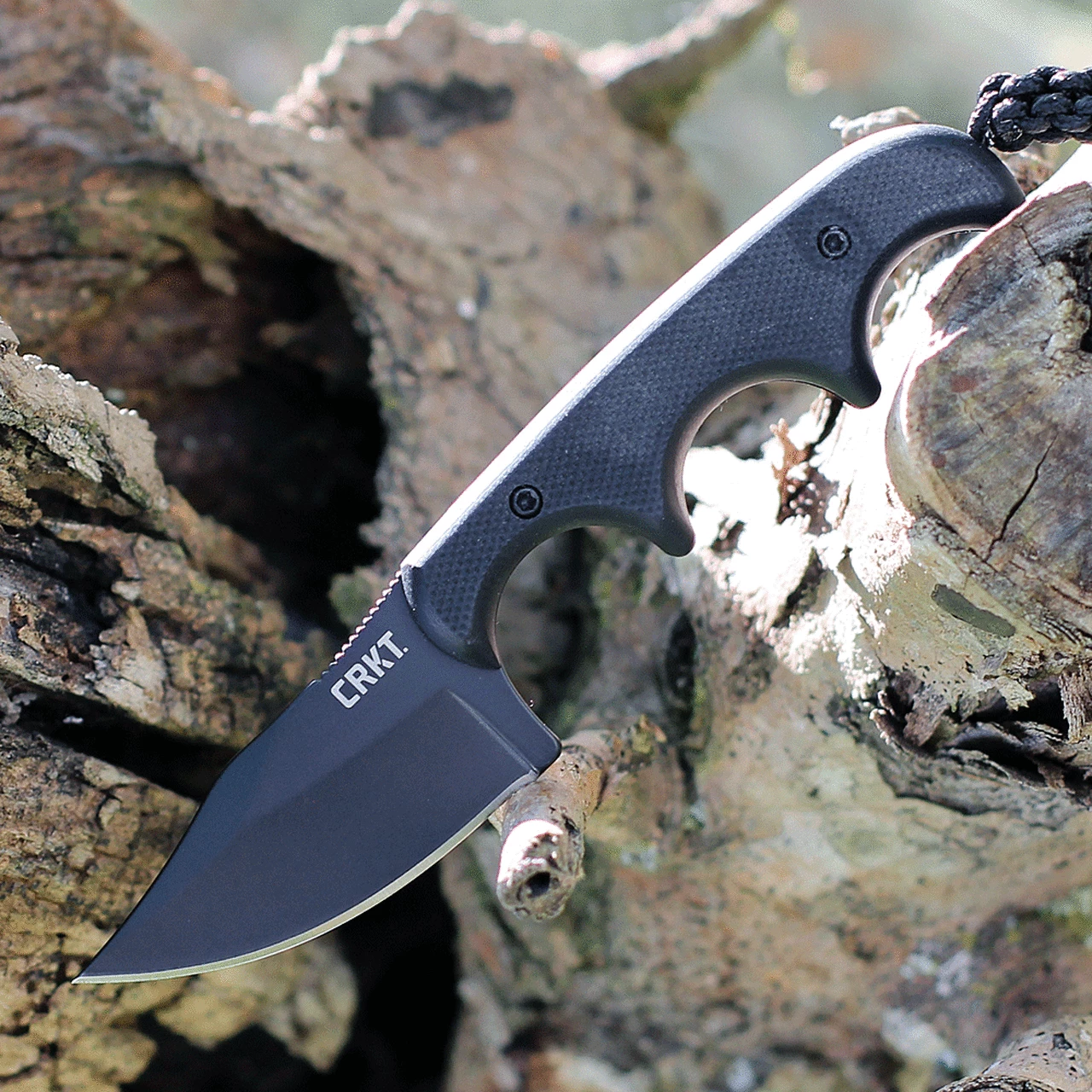 CRKT 2387 Folts Minimalist® Bowie Neck Knife, 2" 5Cr15MoV Plain Blade, Green Micarta Handle 1 CRKT 2387 Folts Minimalist® Bowie Neck Knife, 2" 5Cr15MoV Plain Blade, Green Micarta Handle