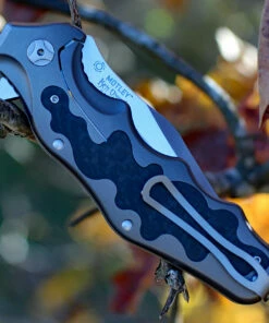 CRKT Ken Onion Motley Flipper K210CFXP, 3.875" Sleipner Plain Blade, Titanium Carbon Fiber Inlays Handle-Limited to 500 -Buck Knives Sales crktk210cfxp.2 71079.1566586134