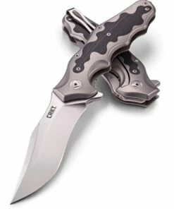 CRKT Ken Onion Motley Flipper K210CFXP, 3.875" Sleipner Plain Blade, Titanium Carbon Fiber Inlays Handle-Limited to 500 -Buck Knives Sales crktk210cfxp.5 19687.1566586135