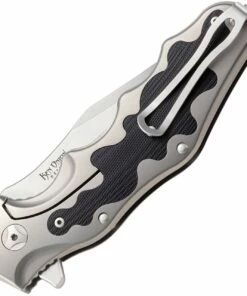 CRKT Ken Onion Motley Flipper K210CFXP, 3.875" Sleipner Plain Blade, Titanium Carbon Fiber Inlays Handle-Limited to 500 -Buck Knives Sales crktk210cfxp.6 58718.1566586135