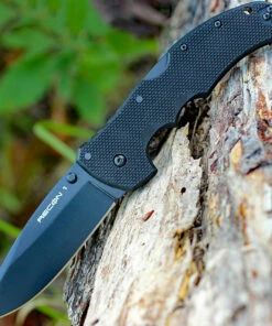 Cold Steel 27BS Recon 1 Spear Point, 4" S35VN Plain Blade, Black G-10 Handle