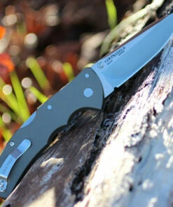 Cold Steel 58PS Code 4-Spear Point, 3.5" S35VN Plain Blade, Gray Aluminum Handle -Buck Knives Sales cs58ps 1 41816.1566586054