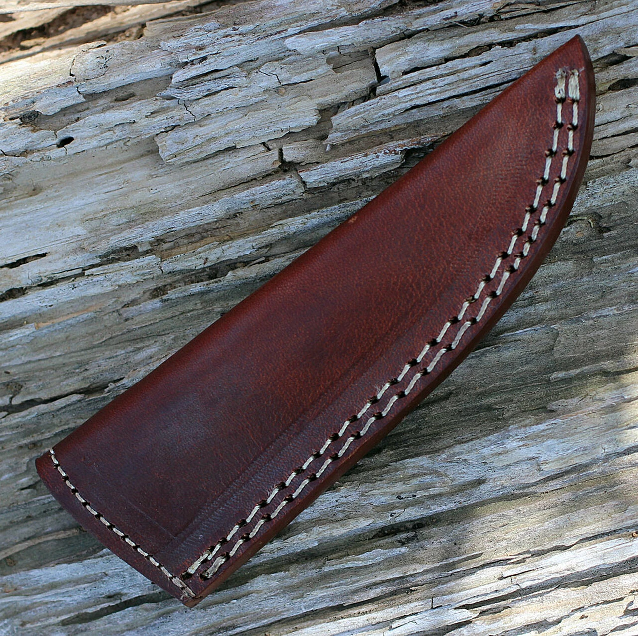 Damascus Blade Knife Damascus 1129 Small Skinner, 3" Damascus Plain Blade, Natural Bone Handle 3 Damascus Blade Knife Damascus 1129 Small Skinner, 3" Damascus Plain Blade, Natural Bone Handle - Image 3