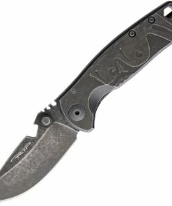 DPx HEST/F Urban Titanium Black Framelock, 2.9" CPM S35VN Plain Blade, MR. DP Edition, DPXHSF034