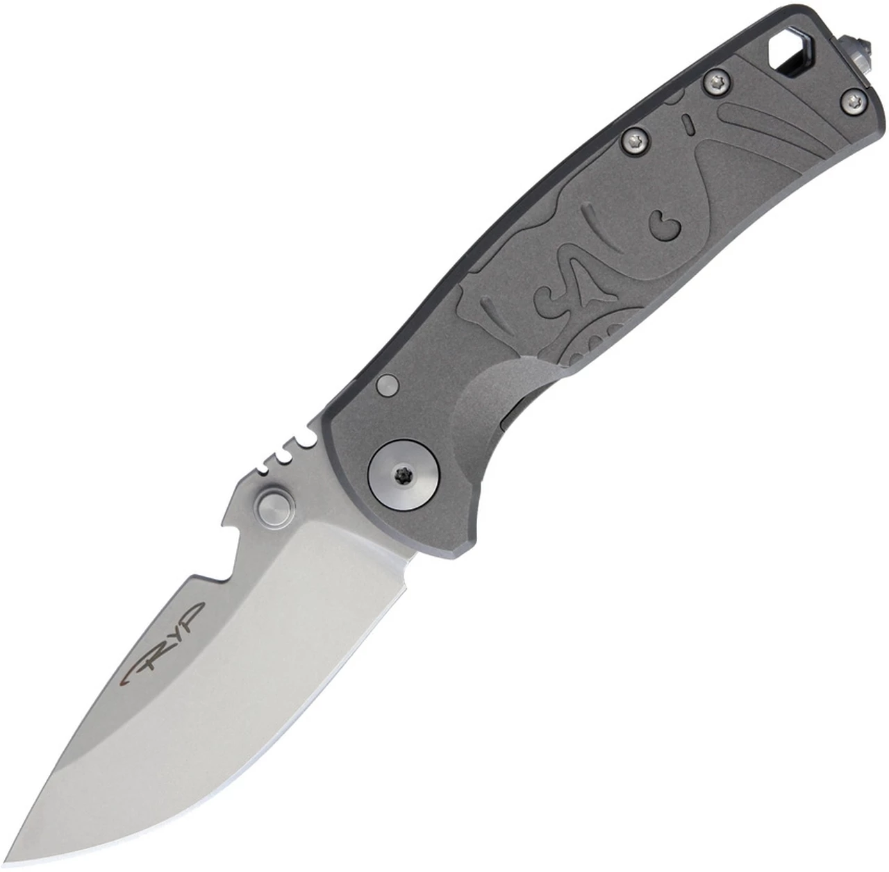 DPx HEST/F Urban Titanium Framelock, 2.9" CPM S35VN Plain Blade, MR. DP Edition, DPXHSF036 1 DPx HEST/F Urban Titanium Framelock, 2.9" CPM S35VN Plain Blade, MR. DP Edition, DPXHSF036