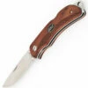 EKA Knives EKA Swede 8, 3" 12c27 SS Plain Blade, Bubinga wood Handle