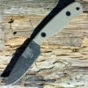 ESEE Knives Esee-JG3-BO Camp-Lore Designed by James Gibson, 3.5" 1095 Black Oxide Stonewash Blade, Micarta Handle