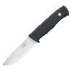 Fallkniven F1 Military Survival Knife - Black Thermorun (3.75" VG-10) Zytel Sheath FN1K
