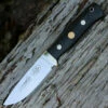Fallkniven F1L3Gbm Next Generation, 4.05 in 3G Steel Plain Blade, Black Micarta Handle