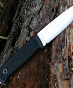 Fallkniven Military Survival Knife - Blk Thermorun (3.8" Lam. CoS Satin) Leather F1LCOS -Buck Knives Sales f1zcos.2 93520.1640797500