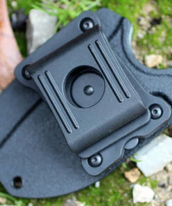 Ruike Hornet F815B, 3.35" 14C28N Plain Blade, Hollowed Black G-10 Handle -Buck Knives Sales f815b.sheath 27831.1566585965