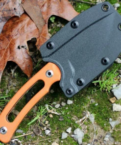 Ruike Hornet F815J, 3.35" 14C28N Plain Blade, Hollowed Orange G-10 Handle -Buck Knives Sales f815j.1 87340.1566585967