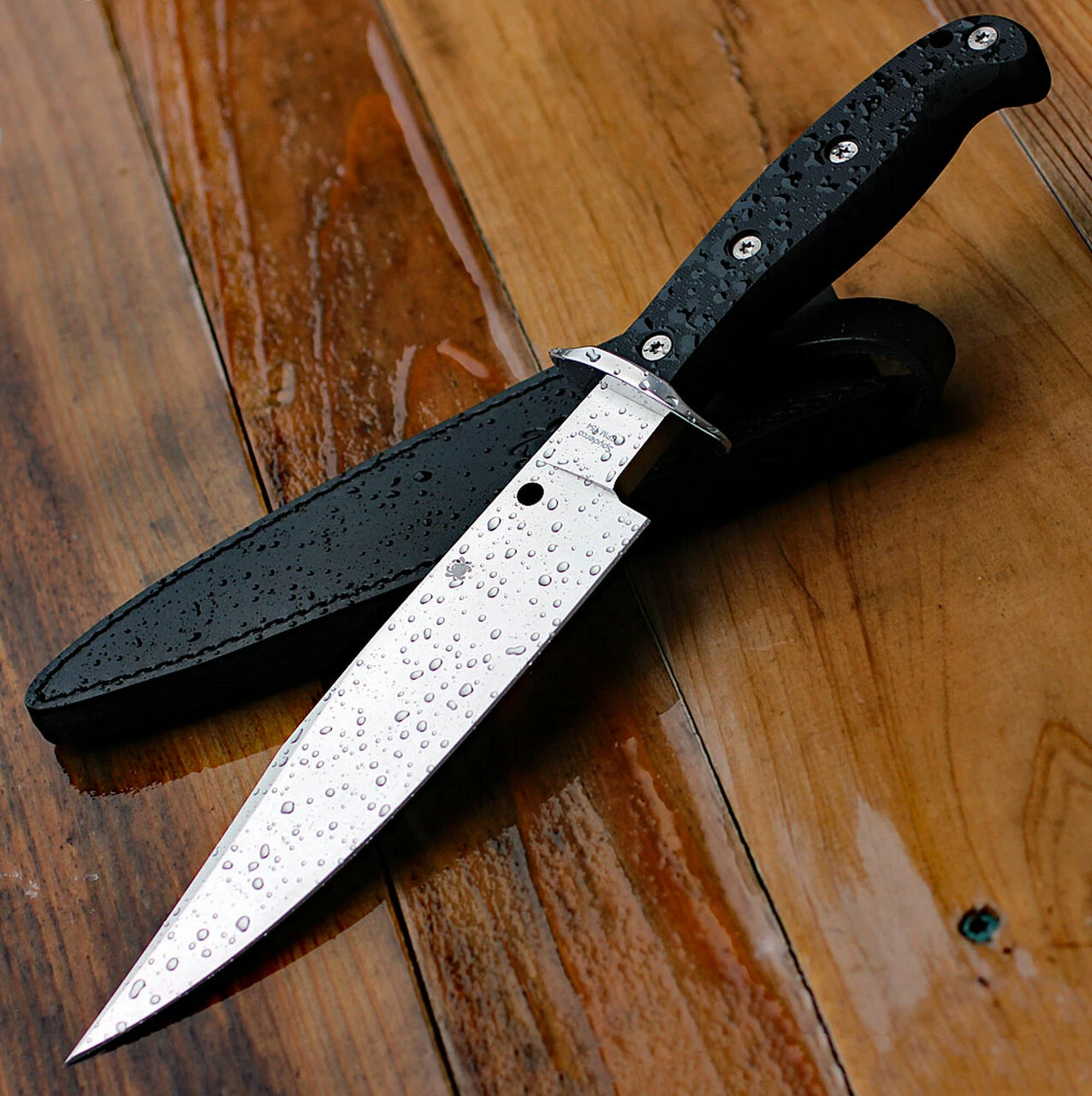 Spyderco Knives Spyderco Respect FB44GP, 7.94 in CPM154 Plain Blade, G-10 Handle 2 Spyderco Knives Spyderco Respect FB44GP, 7.94 in CPM154 Plain Blade, G-10 Handle - Image 2