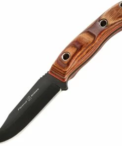 Flexcut Hawthorne Drifter, 8" 1095 Steel Blade, G-Wood w/ Orange G-10 Liner Handle