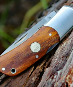 Fallkniven TK3ic Tre Kronor, 2.75" 3G Steel Plain Blade, Desert Ironwood Handle -Buck Knives Sales fntk3ic.jpg.3 13335.1627330961