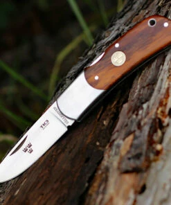 Fallkniven TK3ic Tre Kronor, 2.75" 3G Steel Plain Blade, Desert Ironwood Handle