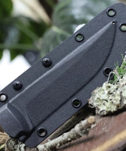 Fox Knives USA Ryu Tactical Fixed Blade FOX634MOD, 5.3" Niolox Stonewash Plain Blade, Green Micarta Handle -Buck Knives Sales fx634mod.1 09654.1620245349