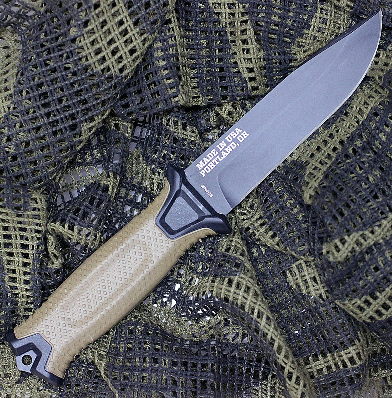 Gerber 30001058 Strongarm, 4.8" 420HC Plain Blade, Coyote Tan GFN Handle 2 Gerber 30001058 Strongarm, 4.8" 420HC Plain Blade, Coyote Tan GFN Handle - Image 2