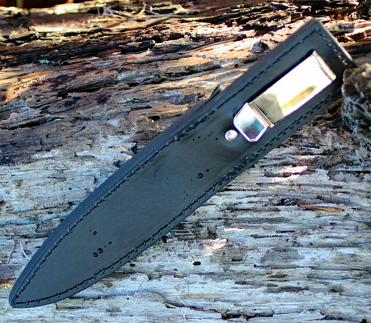 Gil Hibben Hibben Old West Boot Knife - Pakkawood (6.5" 7Cr13 SS) Blk Leather SheathGH5047 4 Gil Hibben Hibben Old West Boot Knife - Pakkawood (6.5" 7Cr13 SS) Blk Leather SheathGH5047 - Image 4