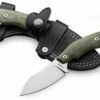 LionSteel H1 Green Canvas Micarta (2.95" M390 SW) H1 CVG