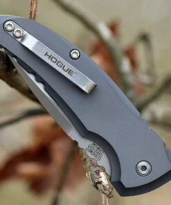 Hogue 24112 A01-Microswitch, 2.75" Drop Point Plain Blade, Matte Grey Aluminum Handle 6 Hogue 24112 A01-Microswitch, 2.75" Drop Point Plain Blade, Matte Grey Aluminum Handle -Buck Knives Sales ho24112.2 36876.1566586138