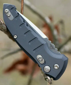 Hogue 24112 A01-Microswitch, 2.75" Drop Point Plain Blade, Matte Grey Aluminum Handle 7 Hogue 24112 A01-Microswitch, 2.75" Drop Point Plain Blade, Matte Grey Aluminum Handle -Buck Knives Sales ho24112.3 02382.1566586138