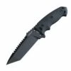 Hogue 35129 EX-F01, 5.5" A-2 Tanto Blade, Solid Black G-10 Handle