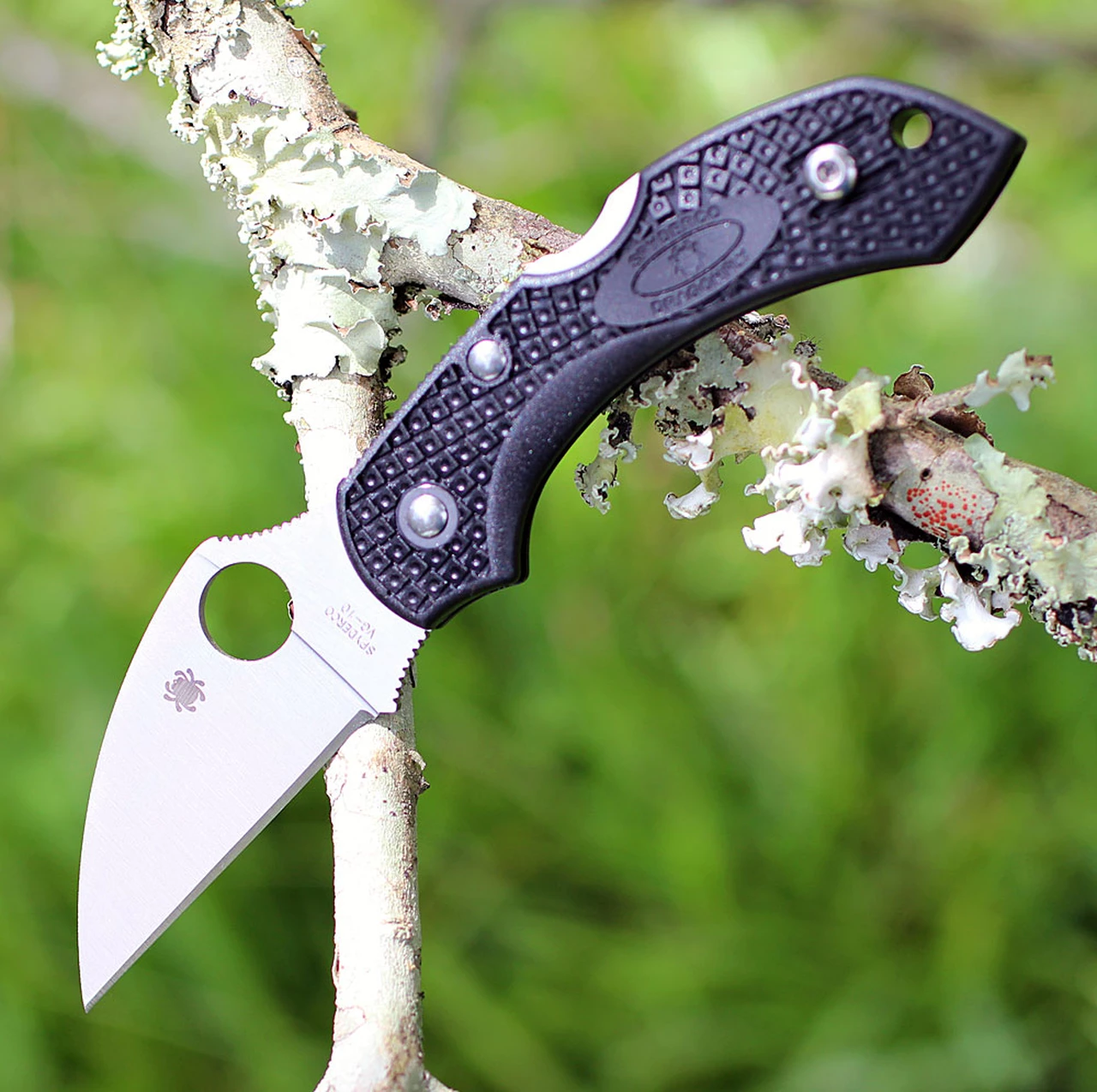 Spyderco Knives Spyderco Dragonfly 2 Wharncilffe C28FPWCBK2, 2.28" VG-10 Blade, Black FRN Handle 1 Spyderco Knives Spyderco Dragonfly 2 Wharncilffe C28FPWCBK2, 2.28" VG-10 Blade, Black FRN Handle
